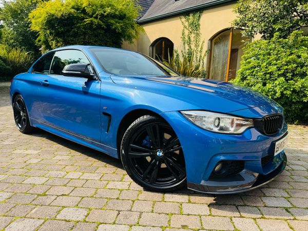 BMW 4-Series Convertible, Diesel, 2014, Blue