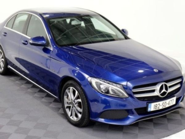 Mercedes-Benz C-Class Saloon, Petrol Plug-in Hybrid, 2018, Blue