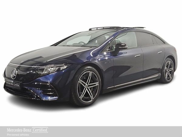 Mercedes-Benz EQS Saloon, Electric, 2023, Blue