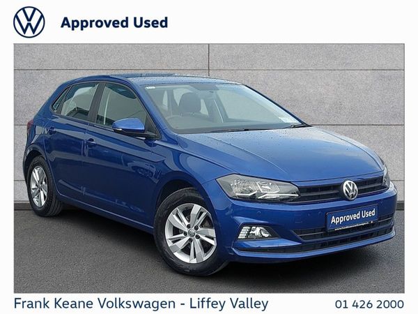 Volkswagen Polo Hatchback, Petrol, 2020, Blue