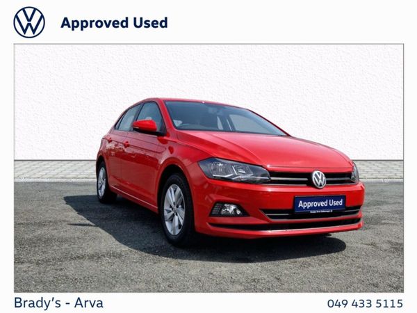 Volkswagen Polo Hatchback, Petrol, 2020, Red