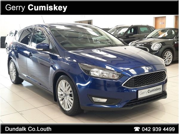 Ford Focus Hatchback, Diesel, 2016, Blue