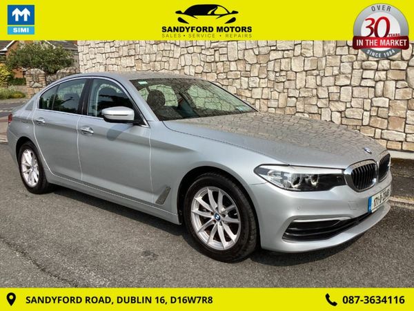 BMW 5-Series Saloon, Diesel, 2017, Grey