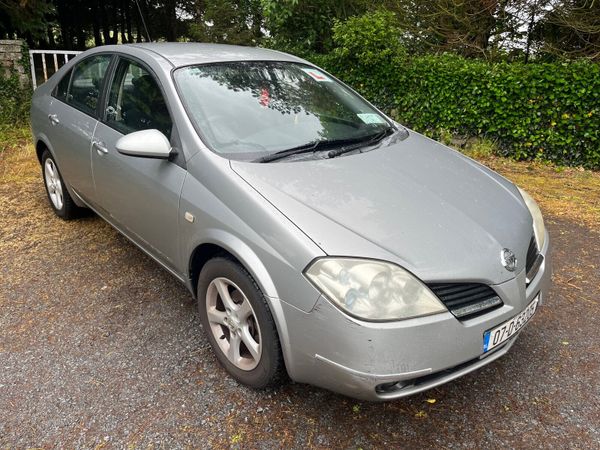 Nissan Primera Saloon, Petrol, 2007, Silver