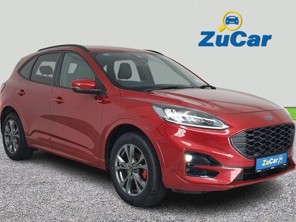Ford Kuga SUV, Petrol Hybrid, 2022, Red