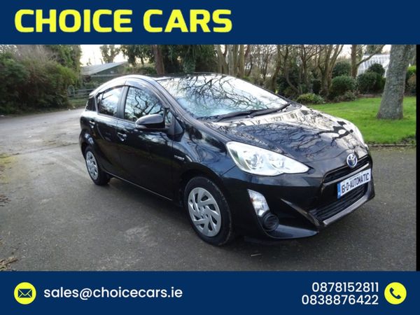 Toyota Aqua Hatchback, Petrol Hybrid, 2016, Black