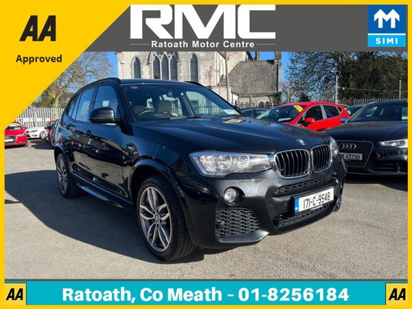 BMW X3 SUV, Diesel, 2017, Black
