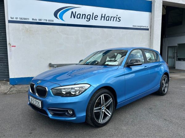 BMW 1-Series Hatchback, Diesel, 2018, Blue