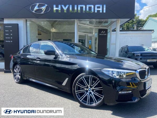 BMW 5-Series Saloon, Diesel, 2017, Black