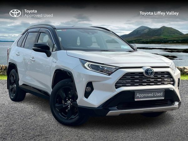 Toyota RAV4 SUV, Hybrid, 2019, White