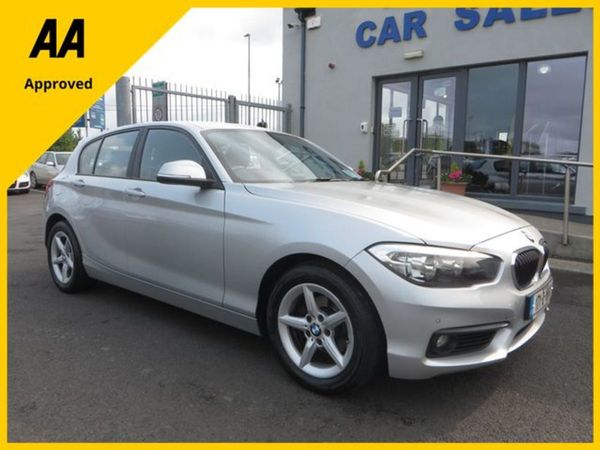 BMW 1-Series Hatchback, Diesel, 2017, Silver