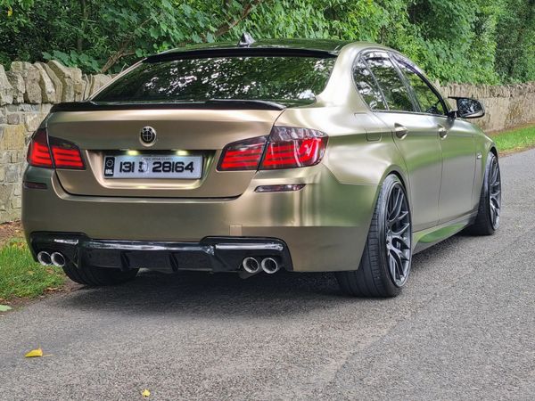 BMW 5-Series Saloon, Diesel, 2013, Black