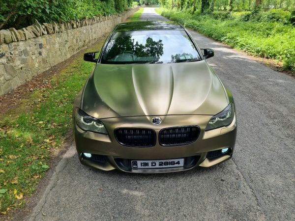 BMW 5-Series Saloon, Diesel, 2013, Black