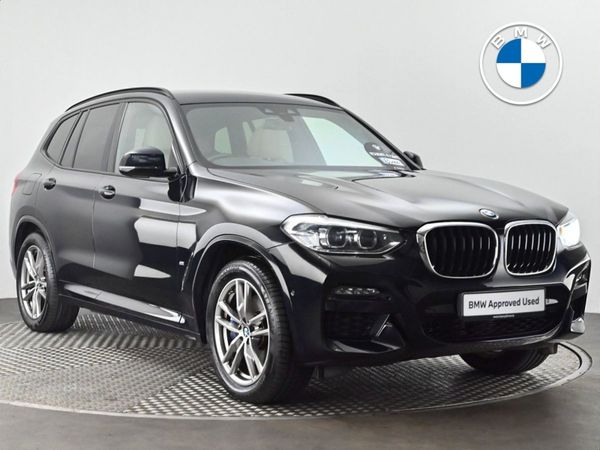 BMW X3 SUV, Petrol Plug-in Hybrid, 2021, Black