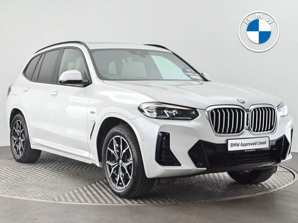 BMW X3 SUV, Petrol Plug-in Hybrid, 2022, White