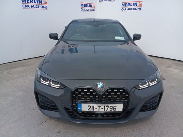 BMW 4-Series Coupe, Petrol, 2021, Grey