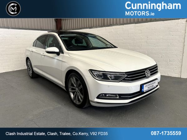 Volkswagen Passat Saloon, Diesel, 2017, White