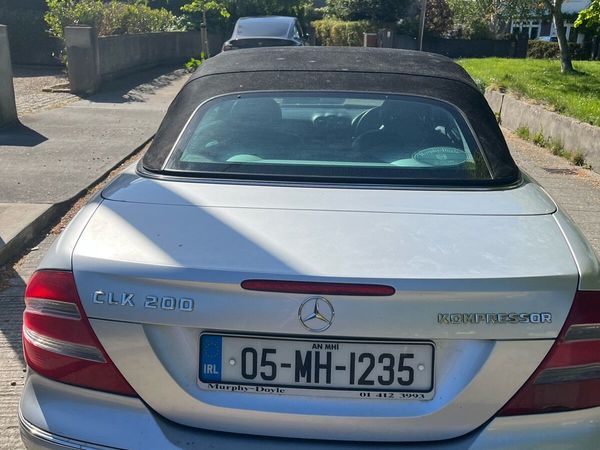 Mercedes-Benz CLK Convertible, Petrol, 2005, Silver