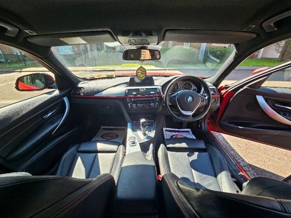 BMW 3-Series Saloon, Diesel, 2012, Red