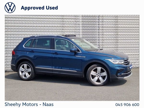 Volkswagen Tiguan SUV, Diesel, 2021, Blue