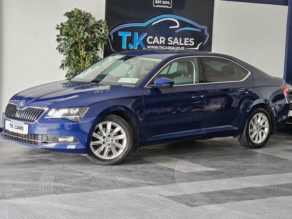 Skoda Superb Saloon, Diesel, 2016, Blue