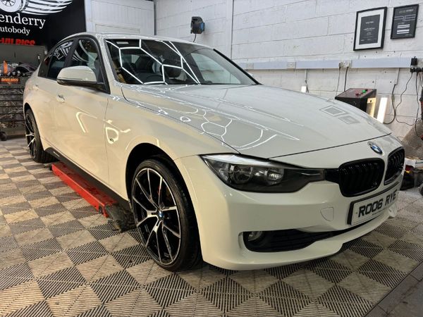 BMW 3-Series Saloon, Diesel, 2013, White