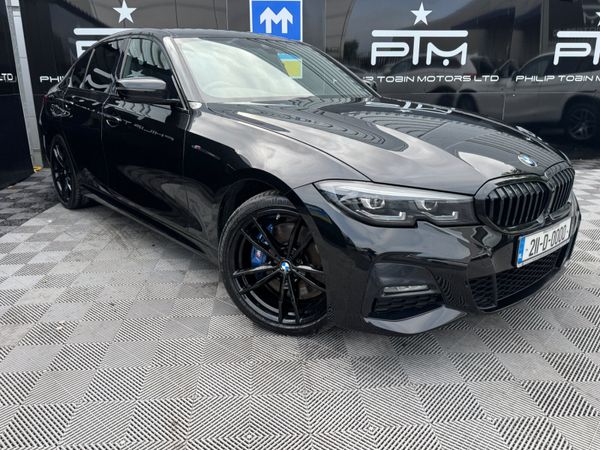 BMW 3-Series Saloon, Petrol Plug-in Hybrid, 2021, Black