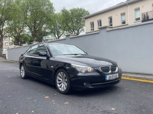 BMW 5-Series Saloon, Diesel, 2008, Black