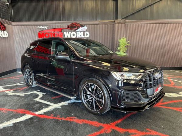Audi Q7 Estate, Hybrid, 2021, Black