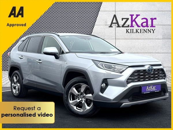 Toyota RAV4 SUV, Petrol Hybrid, 2019, Silver