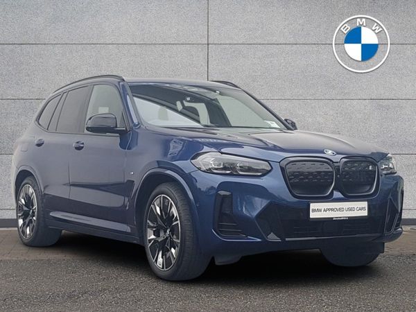 BMW iX3 SUV, Electric, 2024, Blue