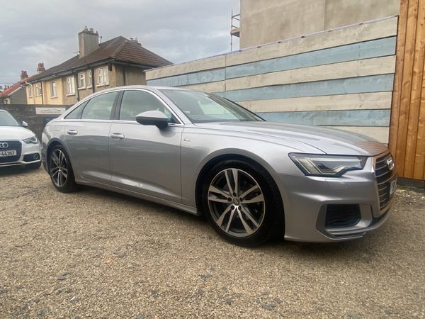 Audi A6 Saloon, Diesel, 2019, Silver