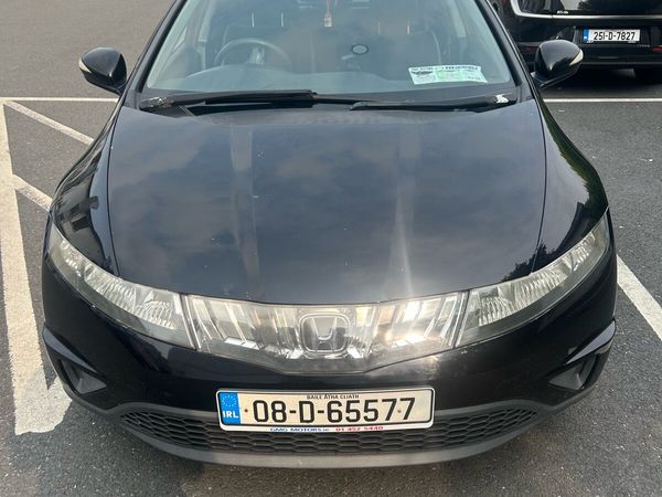 Honda Civic Hatchback, Petrol, 2008, Black