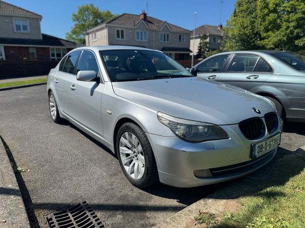 BMW 5-Series Saloon, Diesel, 2008, Silver