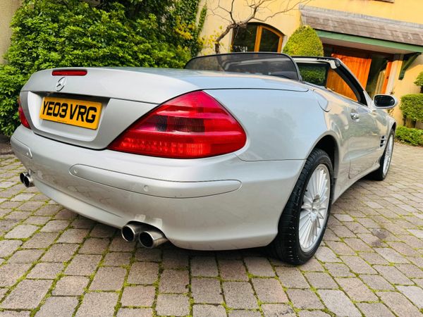 Mercedes-Benz 500 Convertible, Petrol, 2005, Silver