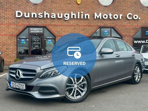 Mercedes-Benz C-Class Saloon, Diesel, 2015, Silver
