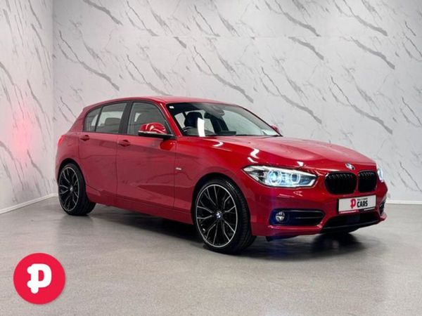 BMW 1-Series Hatchback, Diesel, 2017, Red