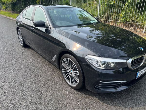 BMW 5-Series Saloon, Diesel, 2018, Black