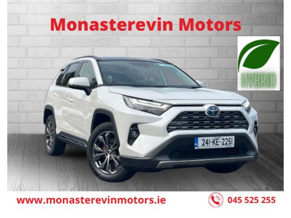 Toyota RAV4 SUV, Petrol Hybrid, 2024, White