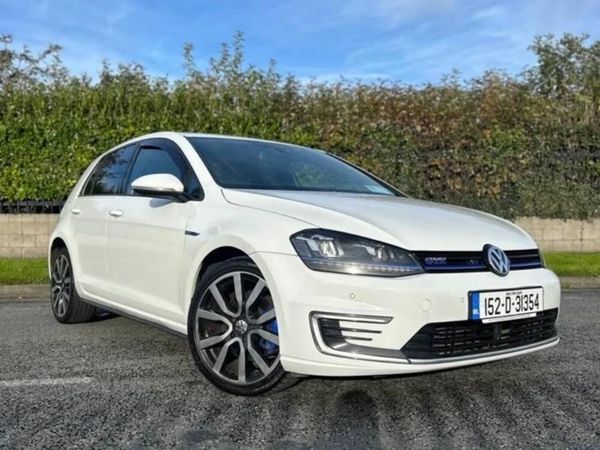Volkswagen Golf Hatchback, Petrol Plug-in Hybrid, 2015, White