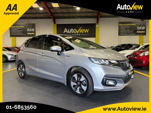 Honda Jazz Hatchback, Petrol Hybrid, 2018, Silver