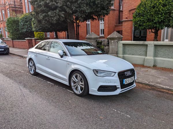Audi A3 Saloon, Petrol, 2015, White