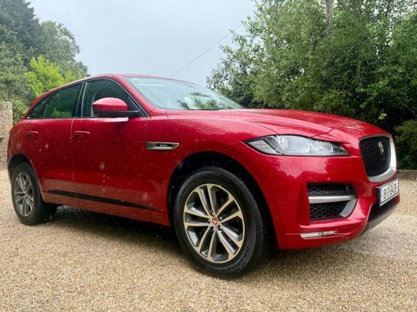 Jaguar F-Pace SUV, Diesel, 2018, Red