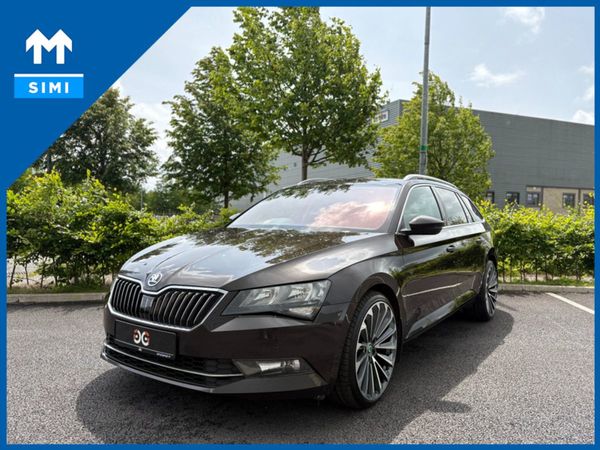 Skoda Superb Estate, Diesel, 2017, Brown