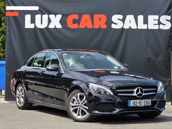 Mercedes-Benz C-Class Saloon, Petrol Plug-in Hybrid, 2018, Black
