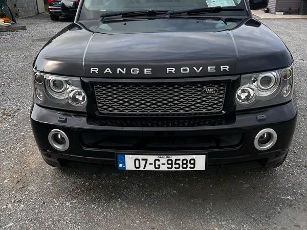 Land Rover Range Rover Sport SUV, Diesel, 2007, Black