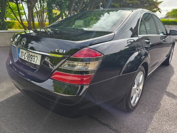 Mercedes-Benz S-Class Saloon, Diesel, 2007, Black
