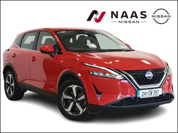 Nissan Qashqai MPV, Petrol Hybrid, 2024, Red