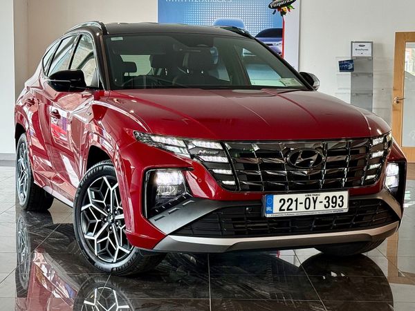 Hyundai Tucson SUV, Petrol Plug-in Hybrid, 2022, Red