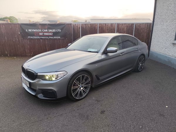BMW 5-Series Saloon, Diesel, 2019, Grey